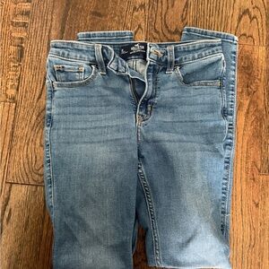 Hollister Women's Light Blue Skinny Jeans Size 0/25R
